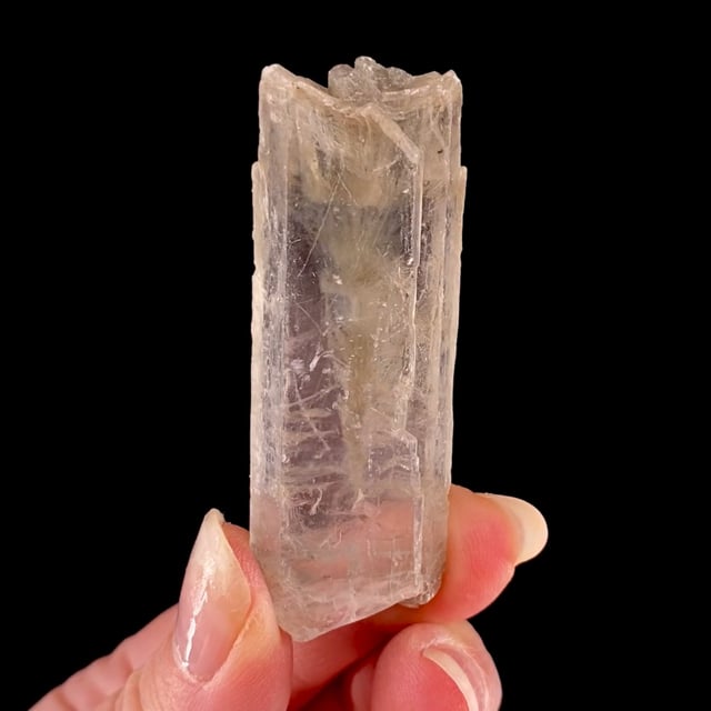 Gypsum var: Selenite (twin)