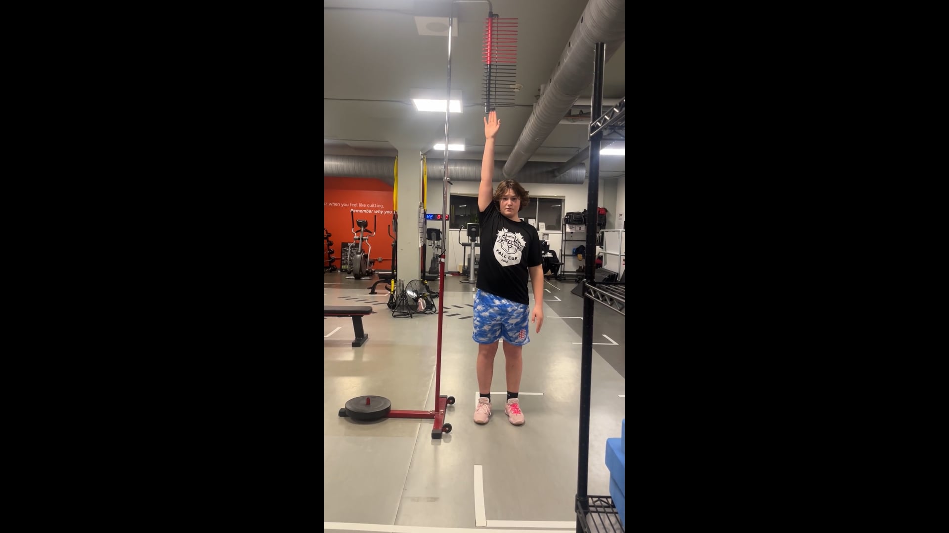 Watch marcus landon's Vertical Jump: 14.12 inches