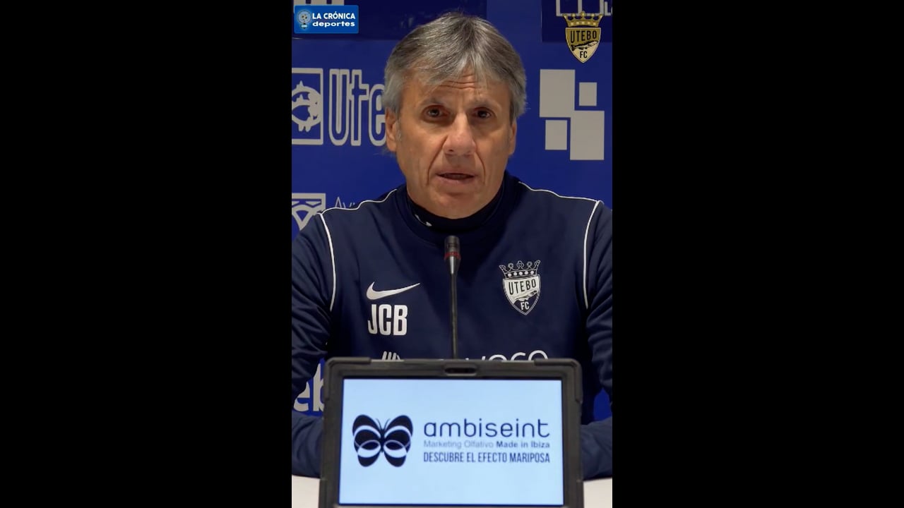 LA PREVIA / CF Utebo - CD Izarra / JUAN CARLOS BELTRÁN (Entrenador Utebo) Jor. 23 - Segunda Rfef / Fuente: Facebook CF Utebo