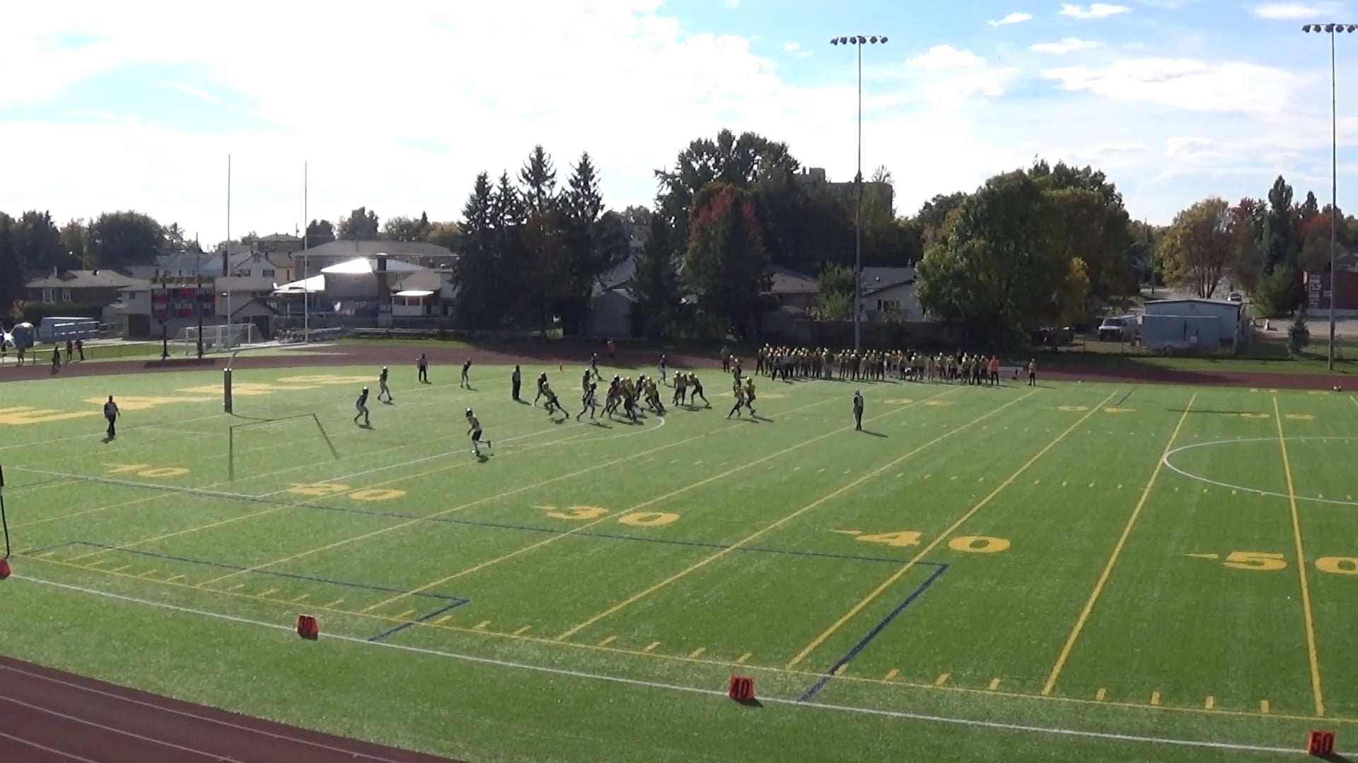 Watch mathieu desbiens's defensive half back film