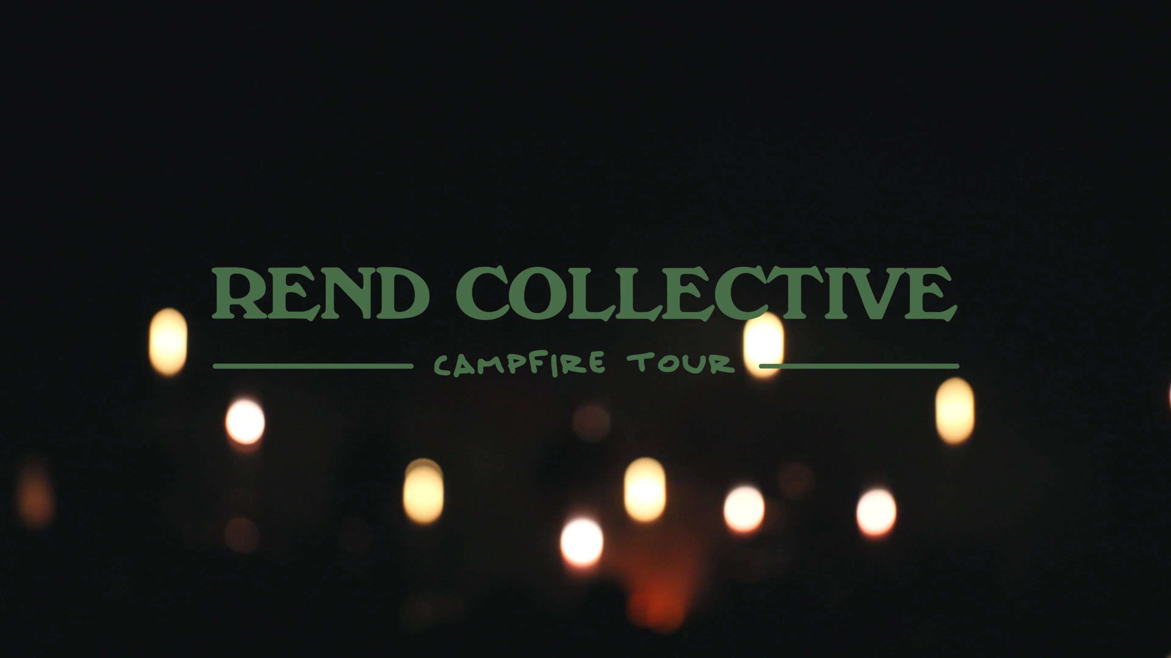 2024 Rend Collective Campfire Tour on Vimeo