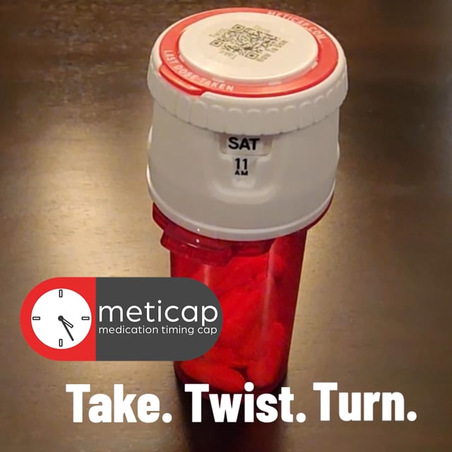 Meticap | Medication Timing Cap