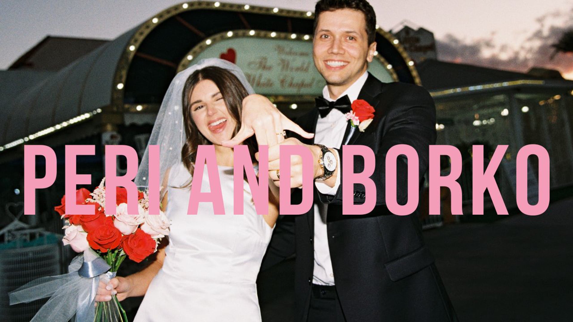 Peri & Borko | Vegas Elopement on Super 8mm