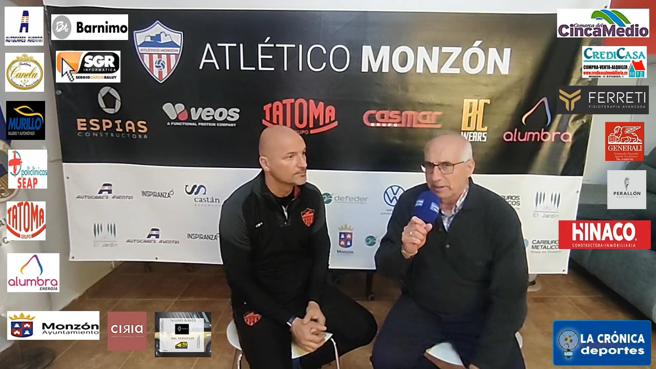 ISMAEL  MARIANI (Entrenador Monzón) At Monzón Alumbra 0-2 Illueca / J 21 / 3ª División