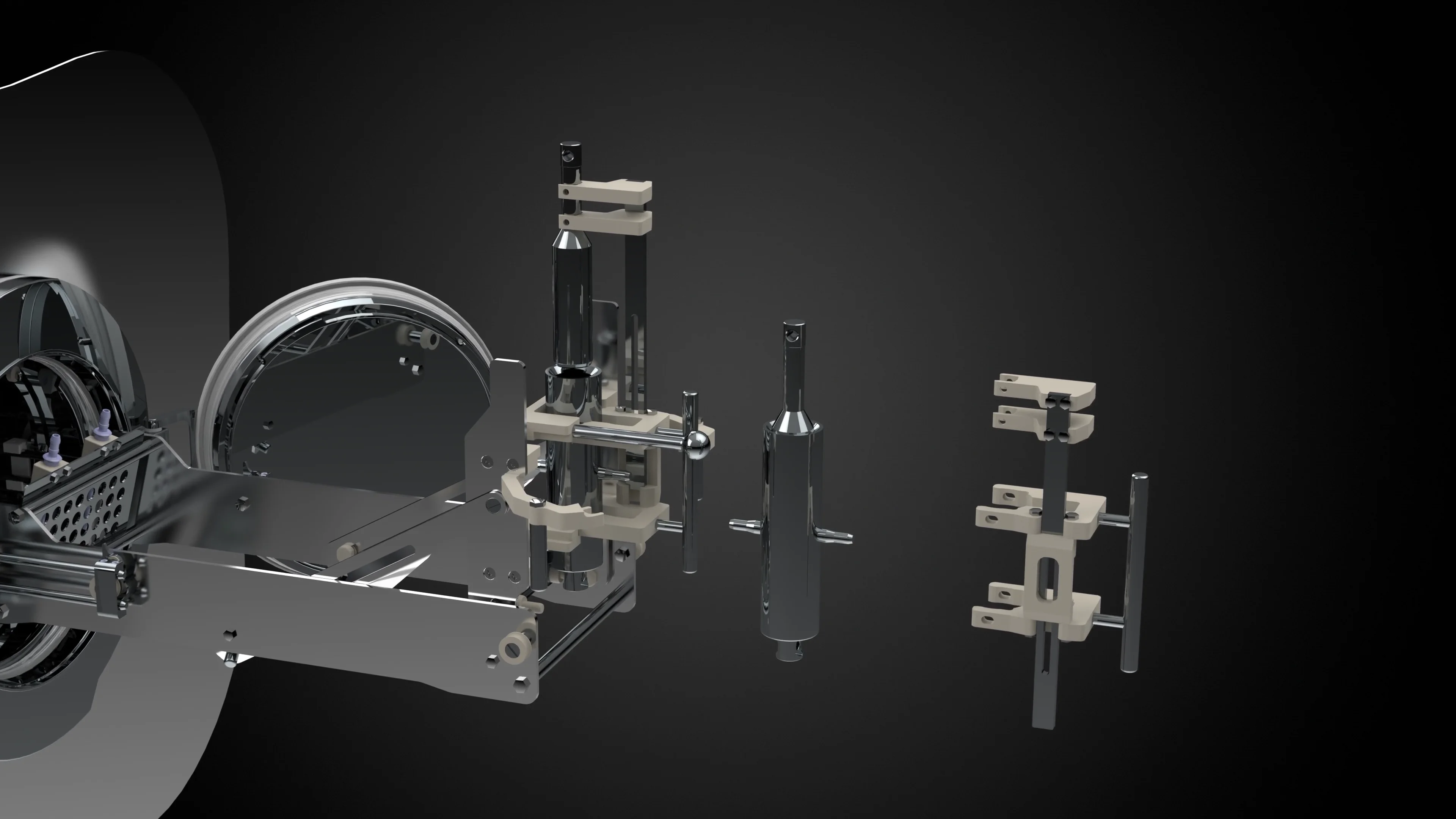 Product: beta Equipment, Piston Pump Rack