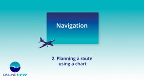 2. Planning a route using a chart