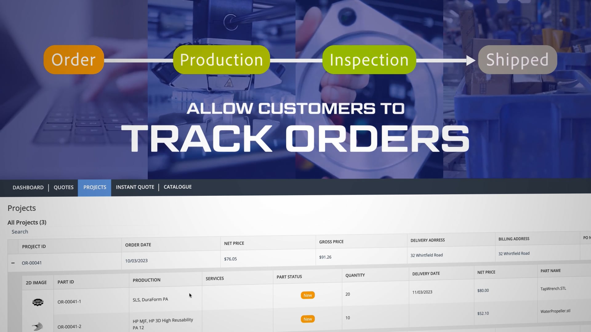 Ordering Portal - Explainer Promo