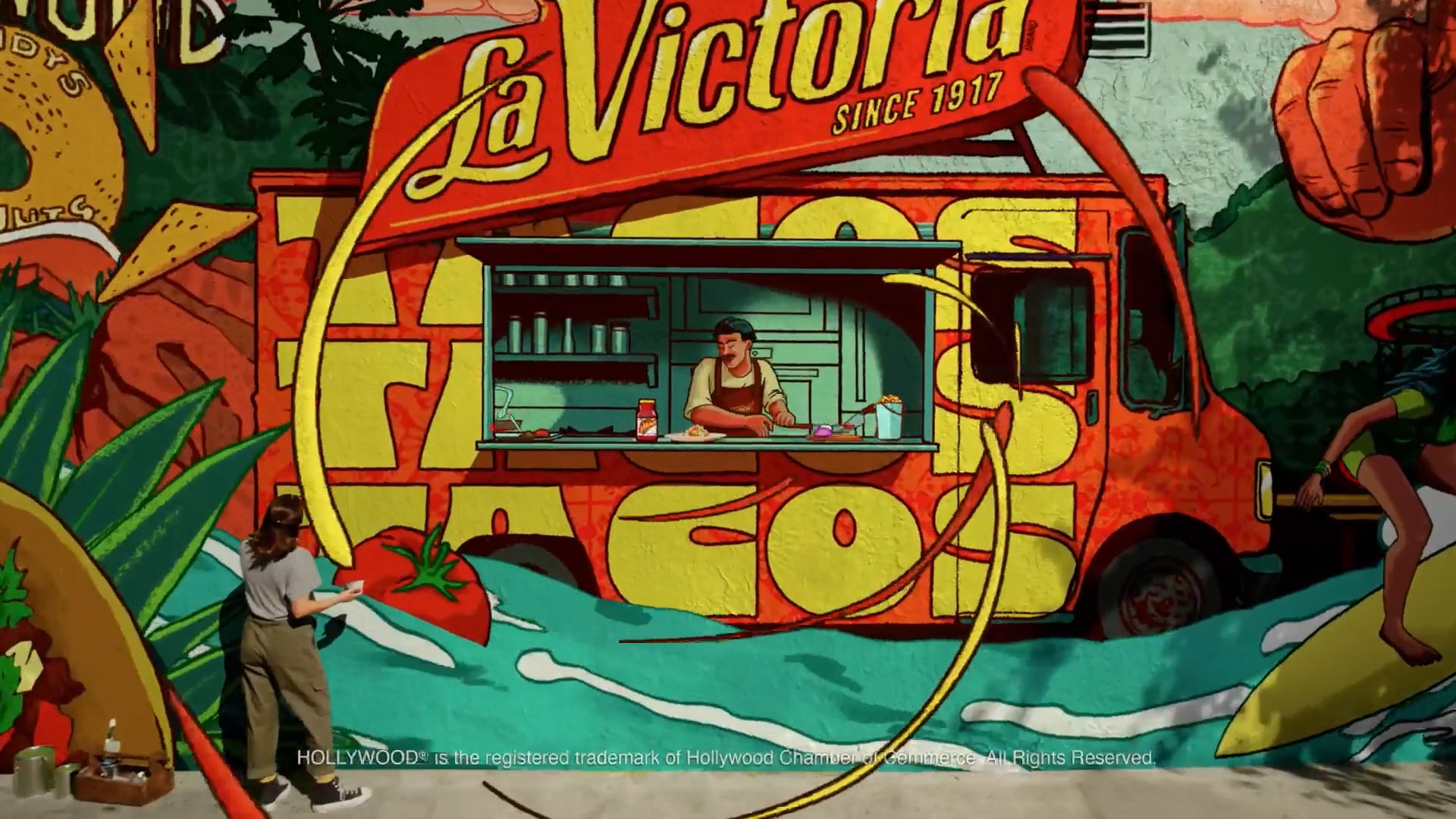 La Victoria - The Mural