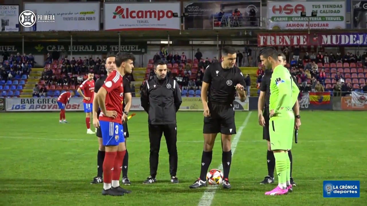 (RESUMEN Y GOLES) CD Teruel 1-2 CD Lugo / Jor 24 - Primera Rfef / Fuente: Web de la Rfef