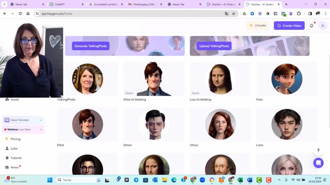 Video Avatar erstellen mit HeyGen