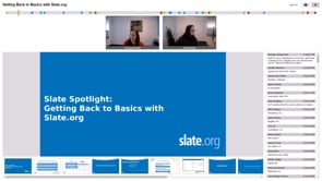 Slate Spotlight: Getting Back to Basics with Slate.org