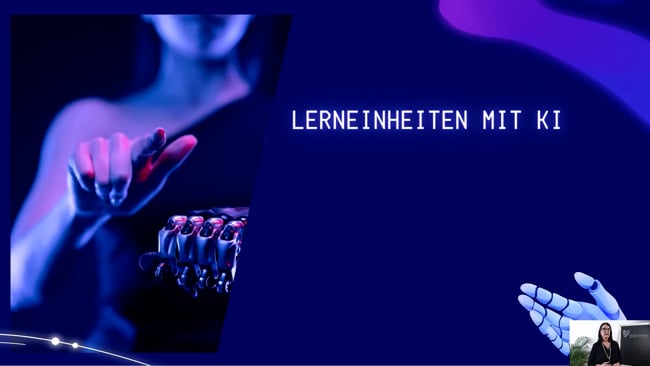 Lerneinheiten mit K.I.