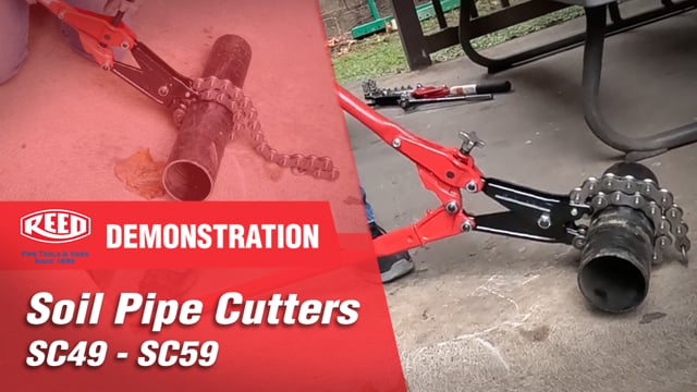 Soil Pipe Cutters | Reed Manufacturing