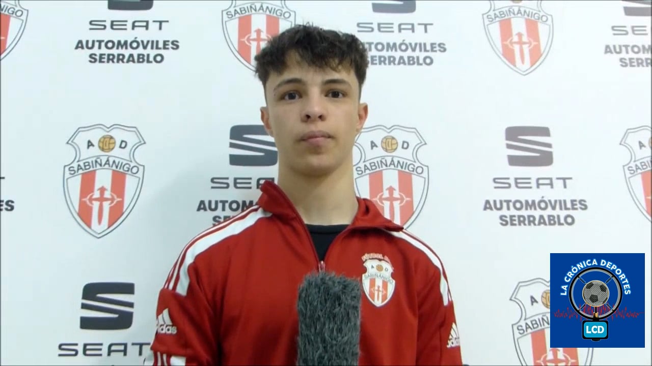 ABRAHAM GÓMEZ (Portero del Juvenil del Sabiñánigo, debuta con el primer equipo) AD Sabiñánigo 1- 1 SD Gurrea