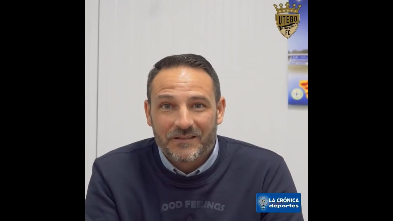 ALBERTO MONSALVO (Primeras palabras como nuevo director deportivo del CF Utebo)