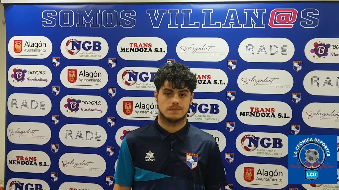 RAMSÉS (Jugador Alagón) Villa De Alagón 0-2 CD Quinto / Jor. 21 - Preferente Gr 2 / Fuente: Facebook Alagón Deportivo