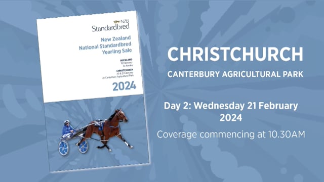 NZB Standardbred 2024 National Yearling Sale - Day 3 - Preview Show Part 1