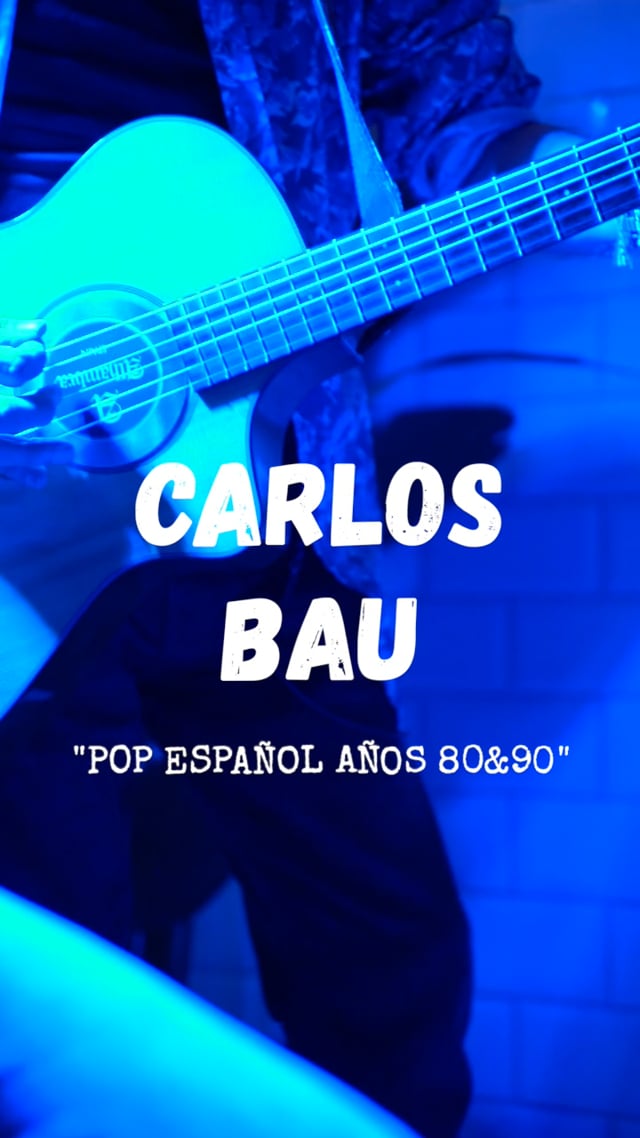 Vídeo CARLOS BAU :"LOS HIMNOS DEL POP ESPAÑOL" 1