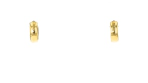 Italian 10kt Yellow Gold Petite Huggie Hoop Earrings