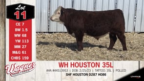 Lot #11 - WH HOUSTON 35L