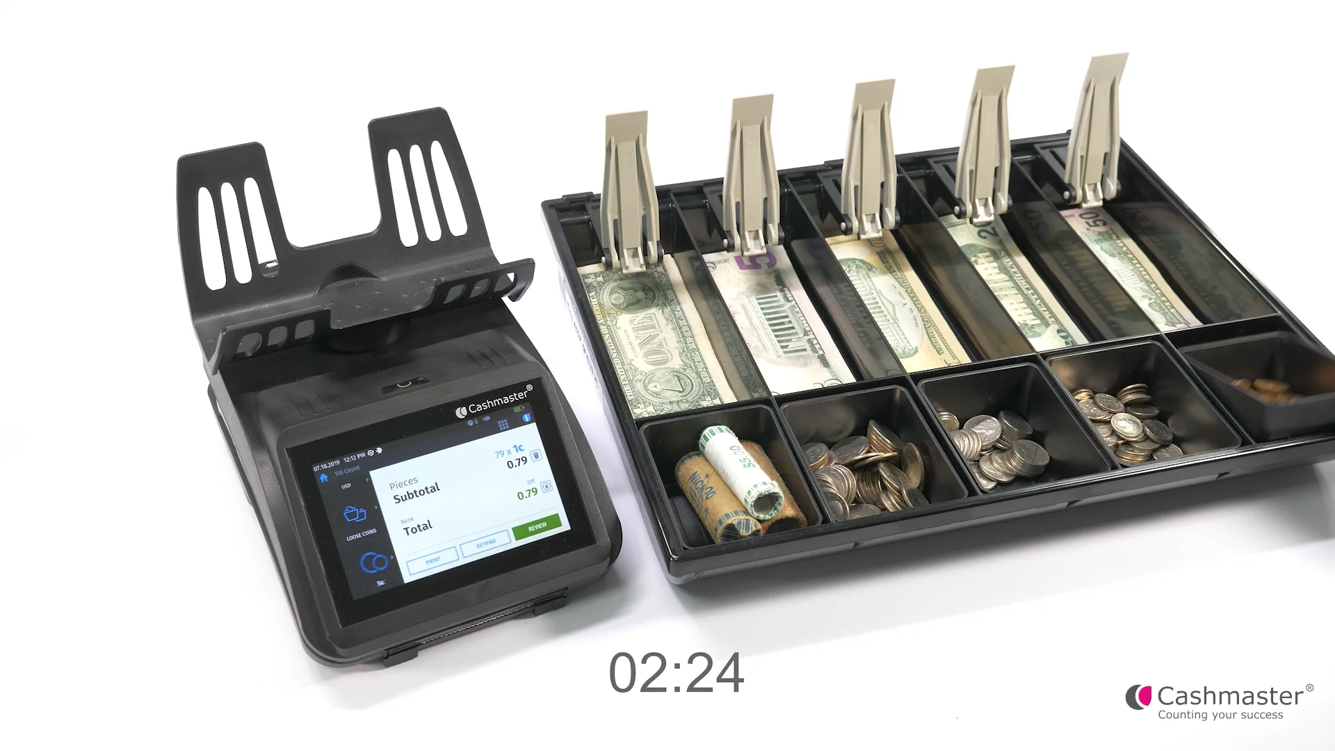 Cashmaster One: あらゆるビジネスのための正確な現金取り扱い