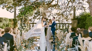 Valentina & Kyle, Villa Gamberaia, Florence