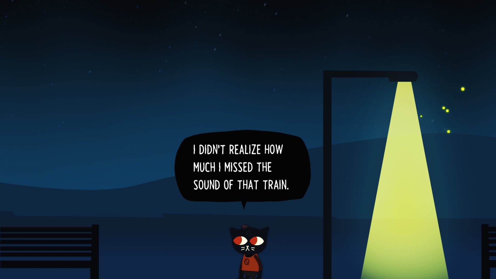 Night in the Woods — Train Scene ANIMATION