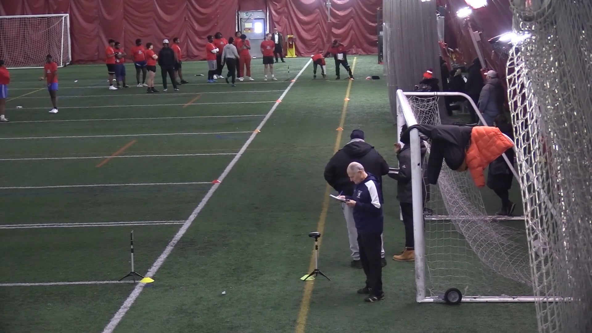 Watch xander prosper's 40 Yard Dash: 5.36 seconds