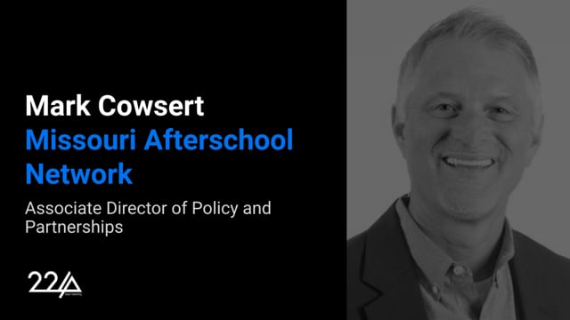 Mark Cowsert Missouri Afterschool Network Success Story