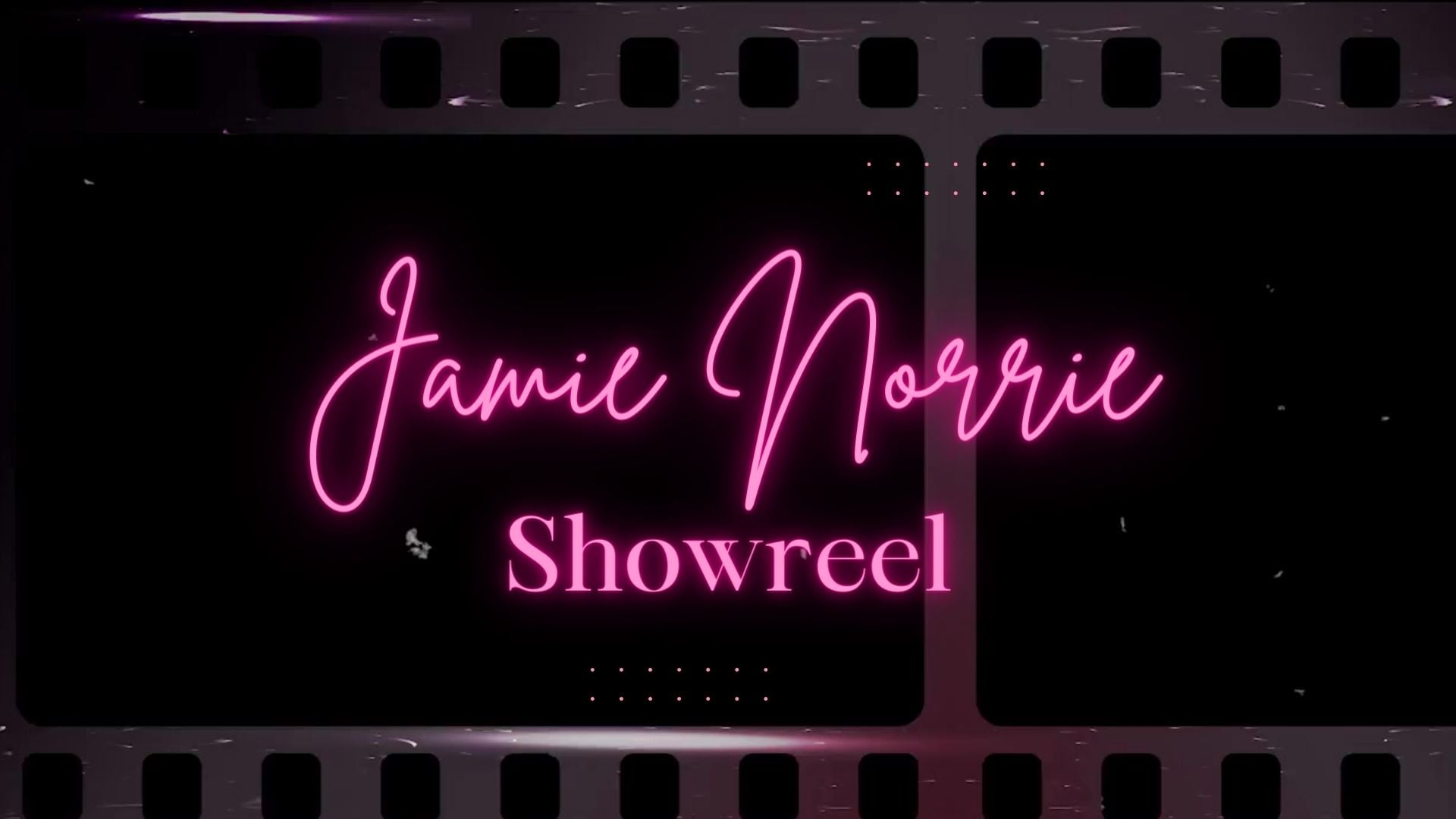 Jamie's Showreel 2024