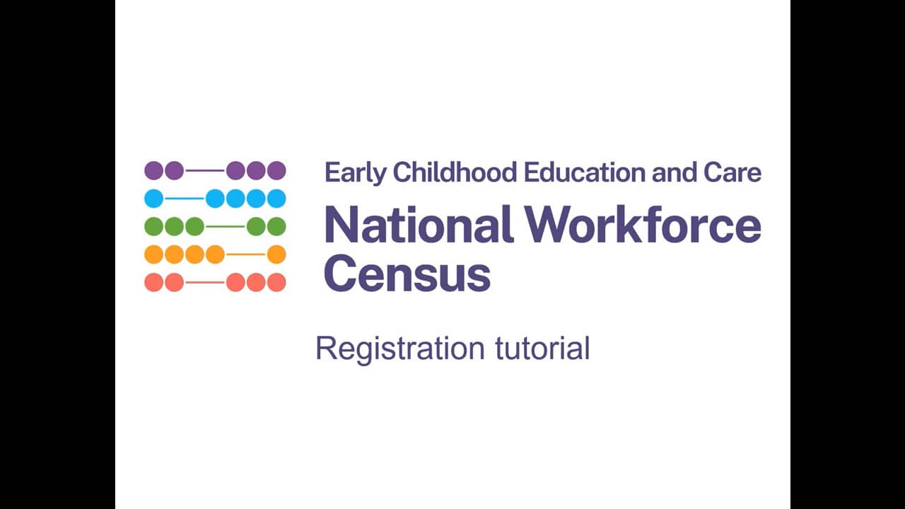 National Workforce Census registration tutorial on Vimeo