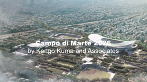 Kengo Kuma and Associates - Campo di Marte 2026 Competition Proposal