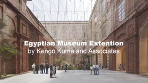 Kengo Kuma and Associates - Torino Egyptian Museum Competition Proposal
