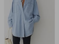 ブリーチデニムルーズシャツ（シャツ／ブラウス）｜Spick and Span