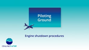 Engine shutdown procedure