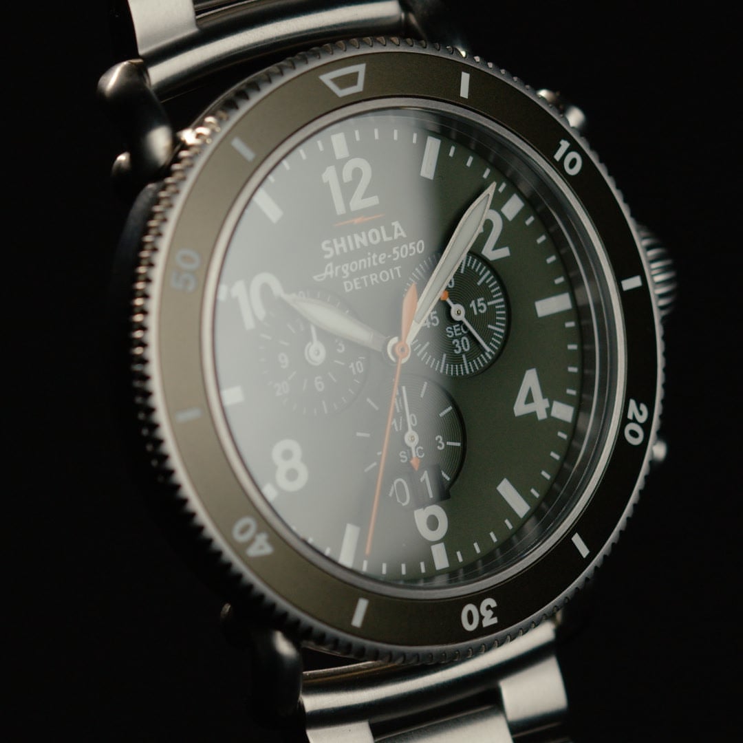 Shinola titanium online watch