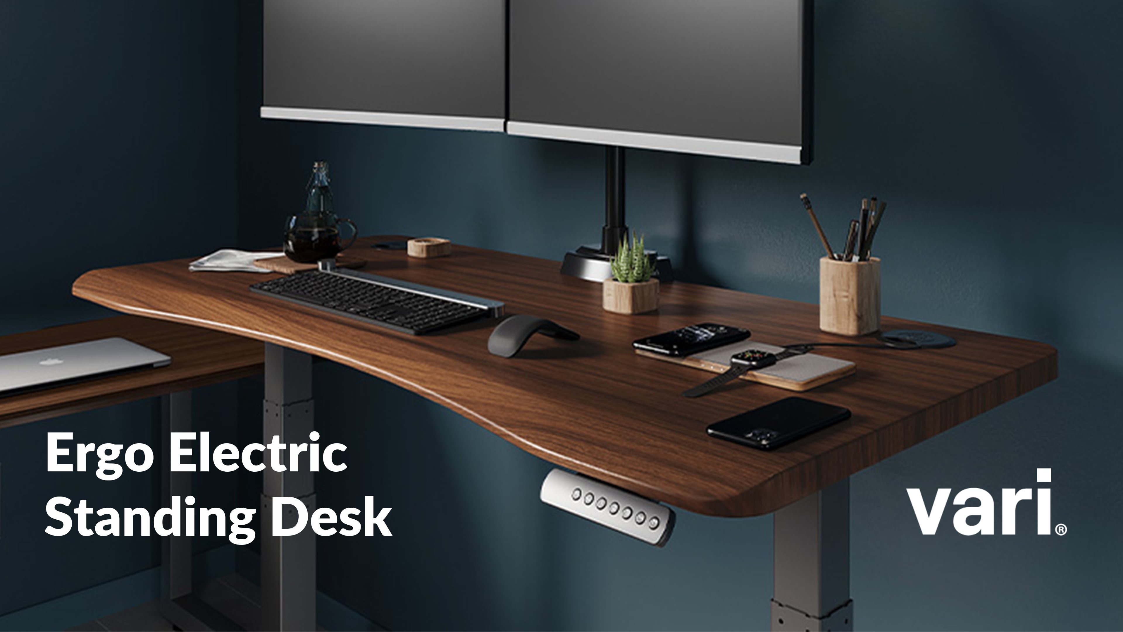 Ergo Electric Standing Desk 54x26 by Vari | Videos & Movies on Vimeo