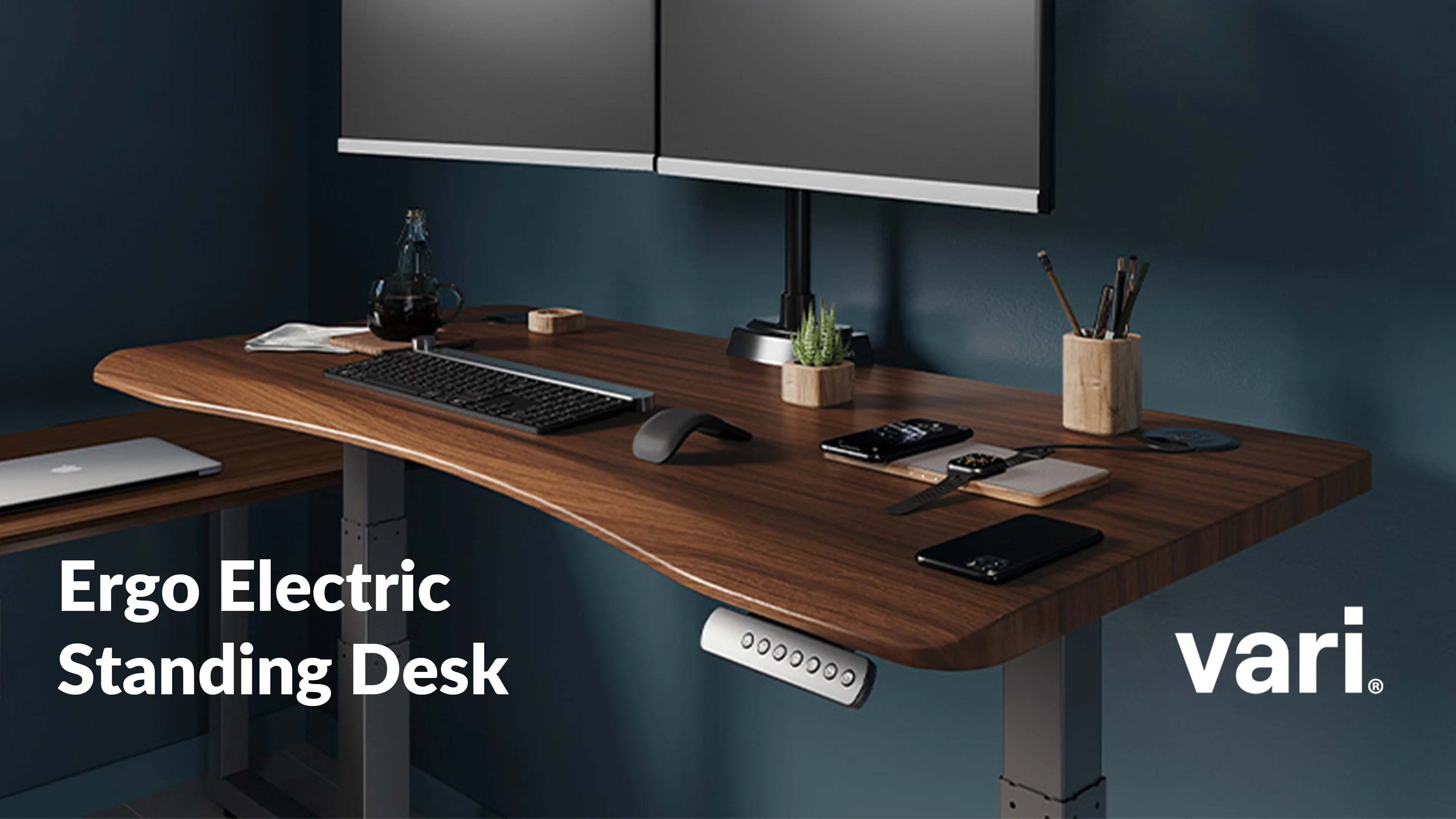 Ergo Electric Standing Desk 54x26 by Vari | Videos & Movies on Vimeo