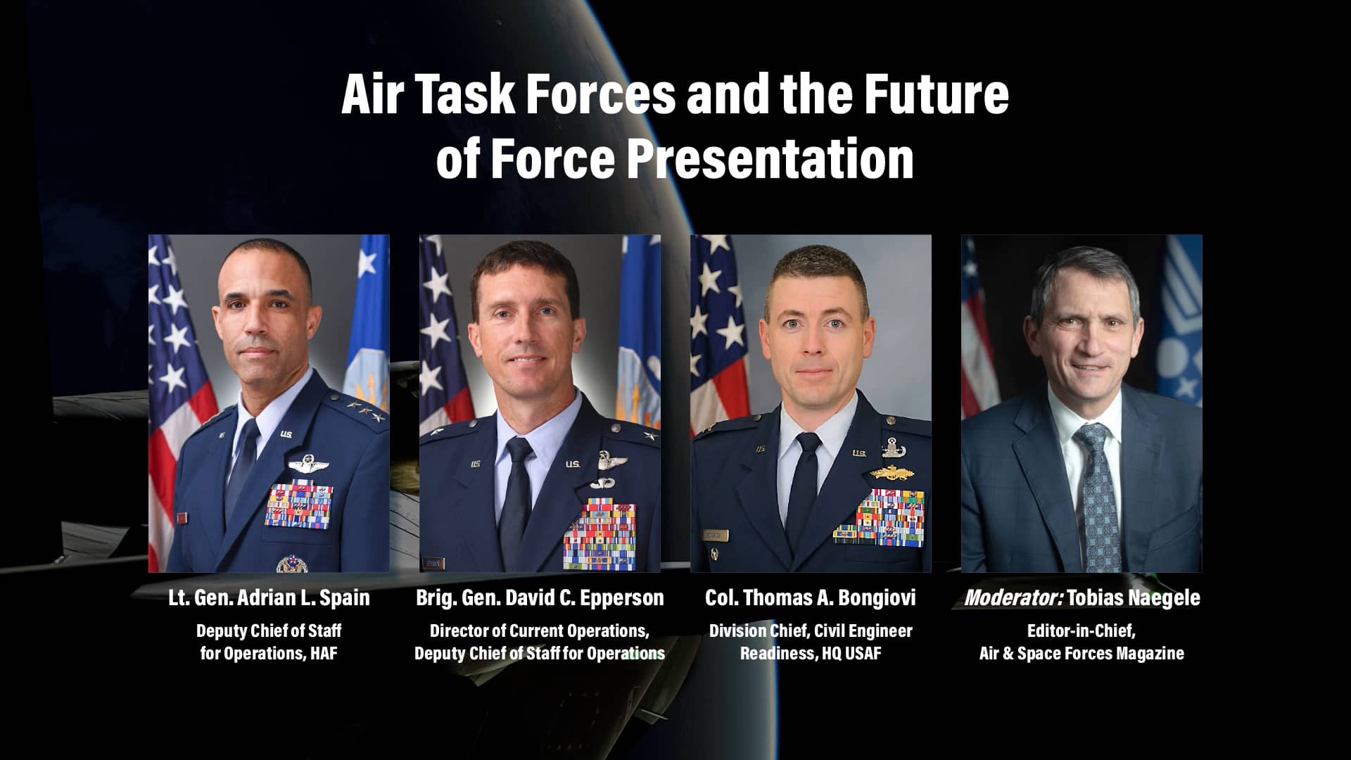 Air Task Forces and the Future of Force Presentation 2024 AFA Warfare