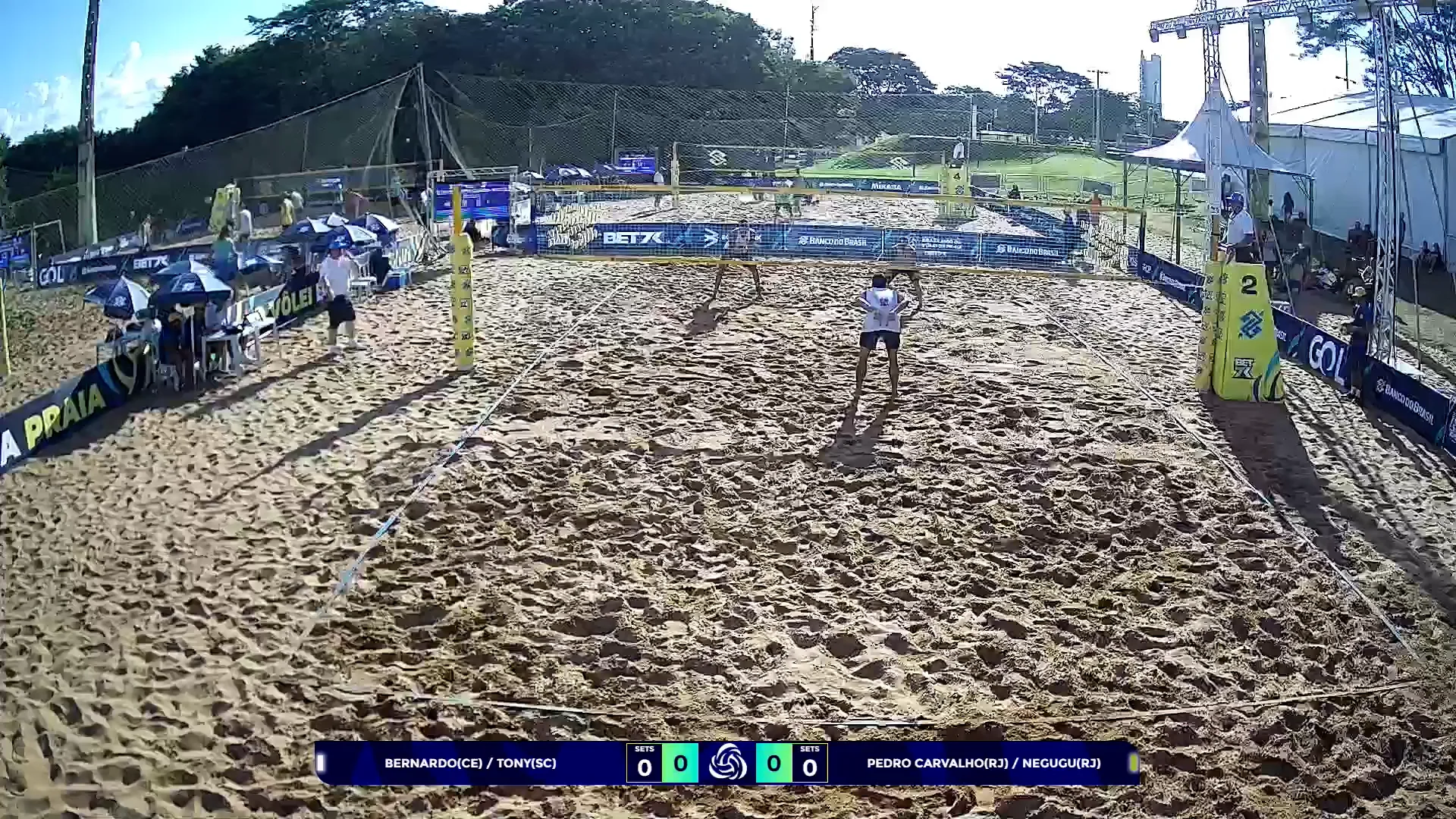 BERNARDO/TONY_X_PEDRO CARVALHO/NEGUGU 1ª ETAPA CBVP ABERTO - 22/02/2024 ...