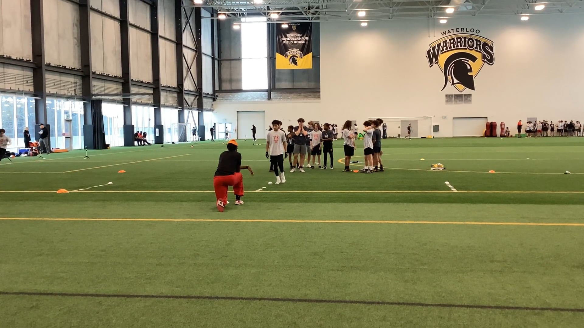 Watch PurpleShift athlete's 5-10-5 Agility: 4.5 seconds