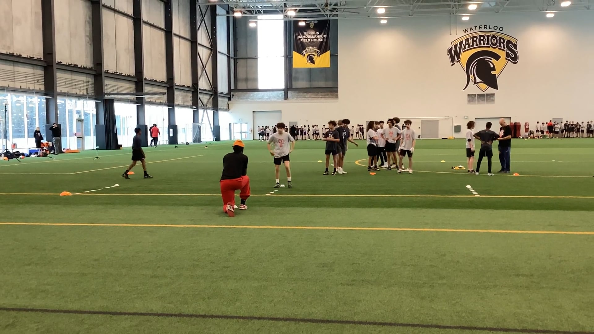 Watch Sam Deluca's 5-10-5 Agility: 4.74 seconds