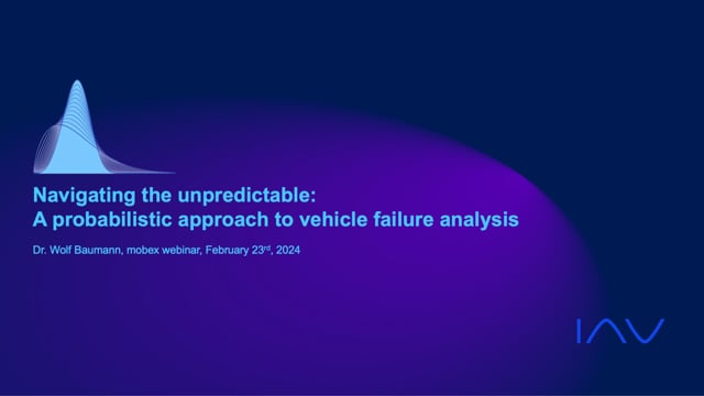 Navigating the unpredictable: a probabilistic approach to vehicle failure analysis