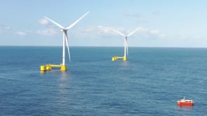 El parc eòlic marí experimental a Roses podria entrar en funcionament el 2026  