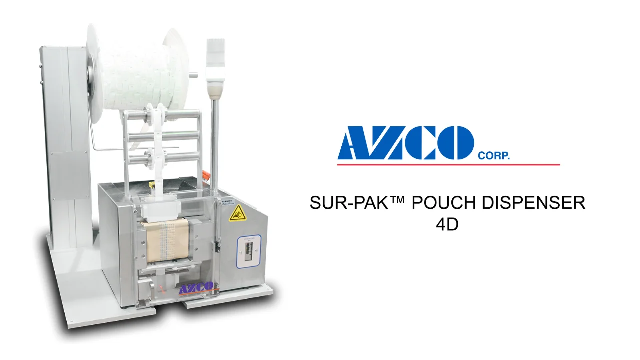 AZCO SUR-PAK™ POUCH DISPENSER - AZCO Corp