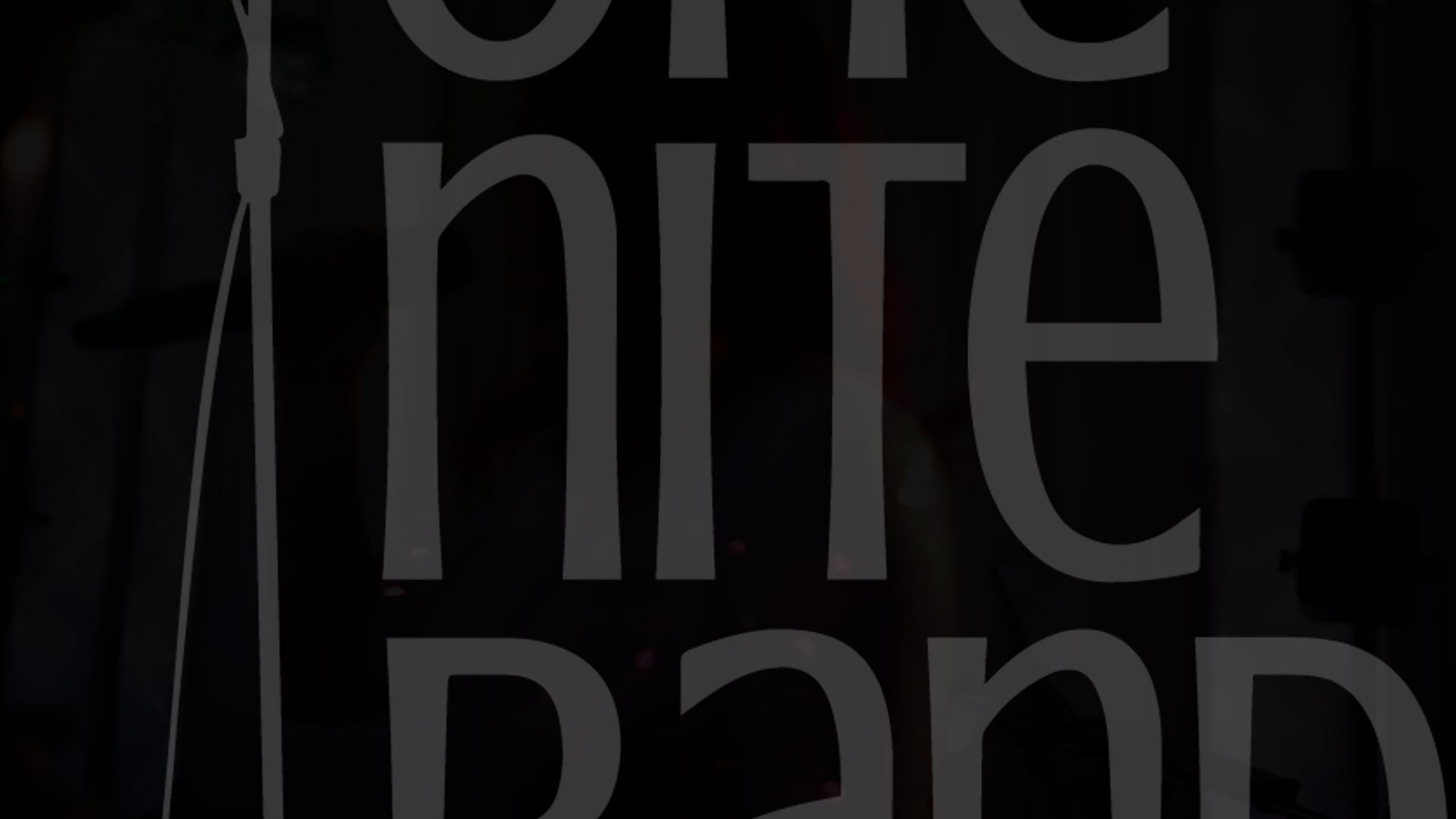 Promotional video thumbnail 1 for One Nite Band