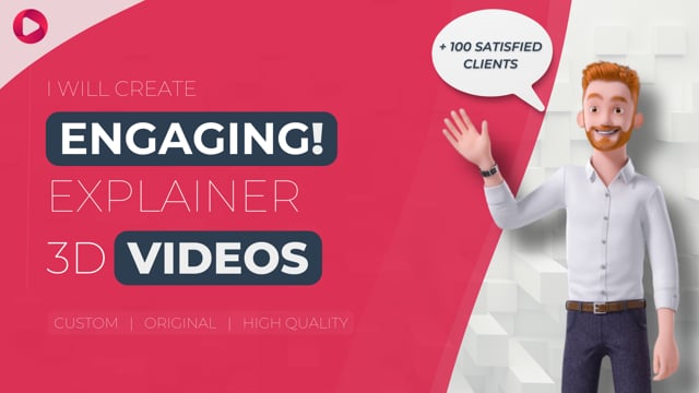 create Engaging Explainer 3D videos