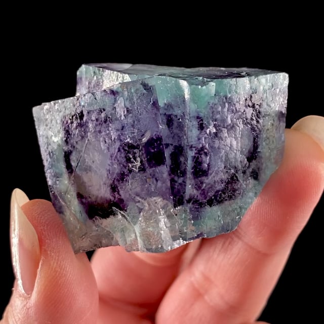 Fluorite (multi-colored ''phantom'' crystals)