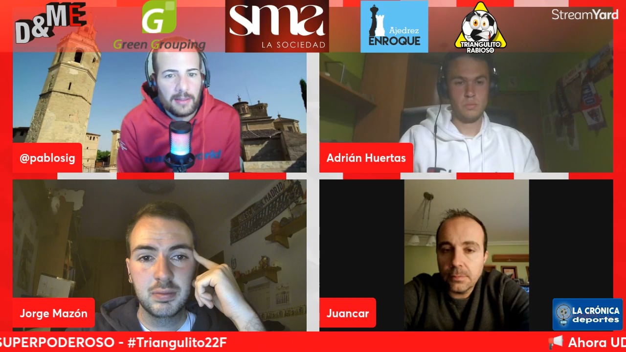 (Jornada 23 - Segunda Rfef) TERTULIA UD BARBASTRO / Fuente: YouTube El Triangulito Rabioso