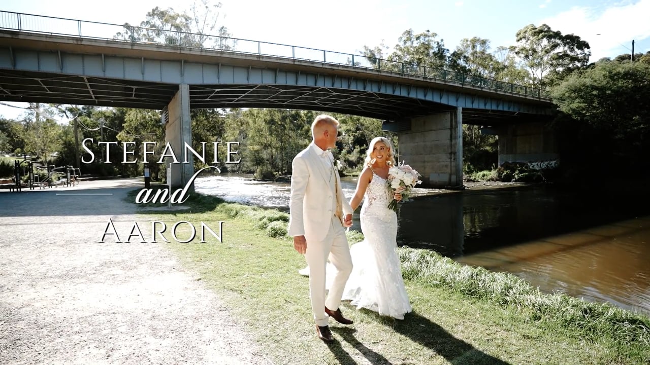 Bramleigh Estate Wedding Video, Melbourne - Stefanie and Aaron